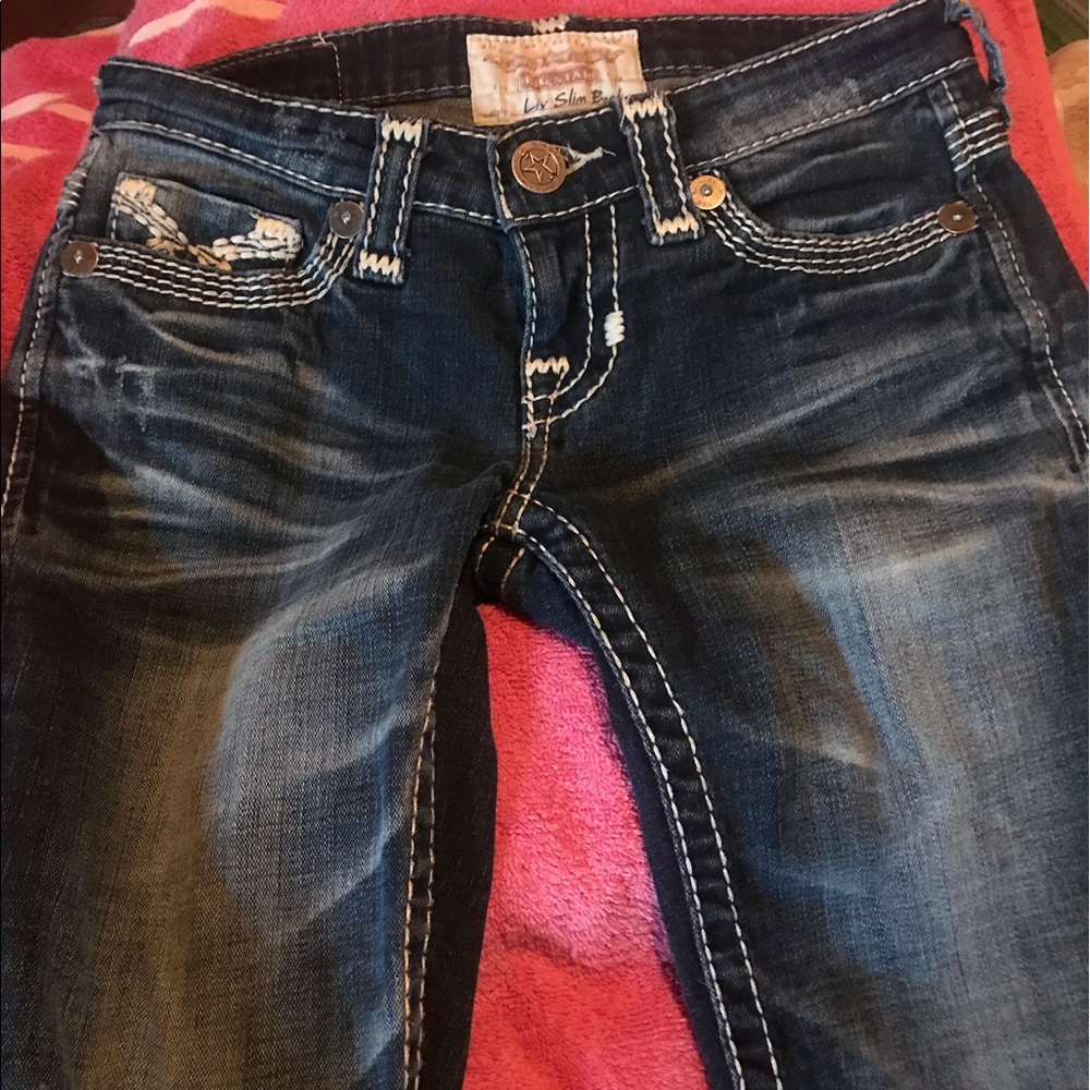 Big Star (Liv) Slim boot cut. Size 25R.